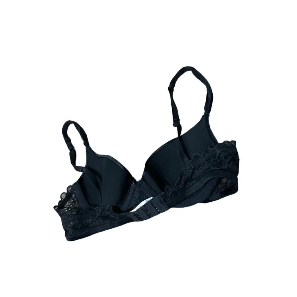 Victorias Secret Underwired Bra Size 34A Black